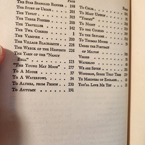 Vintage "Treasury of Poems" book - Picture 2 of 9